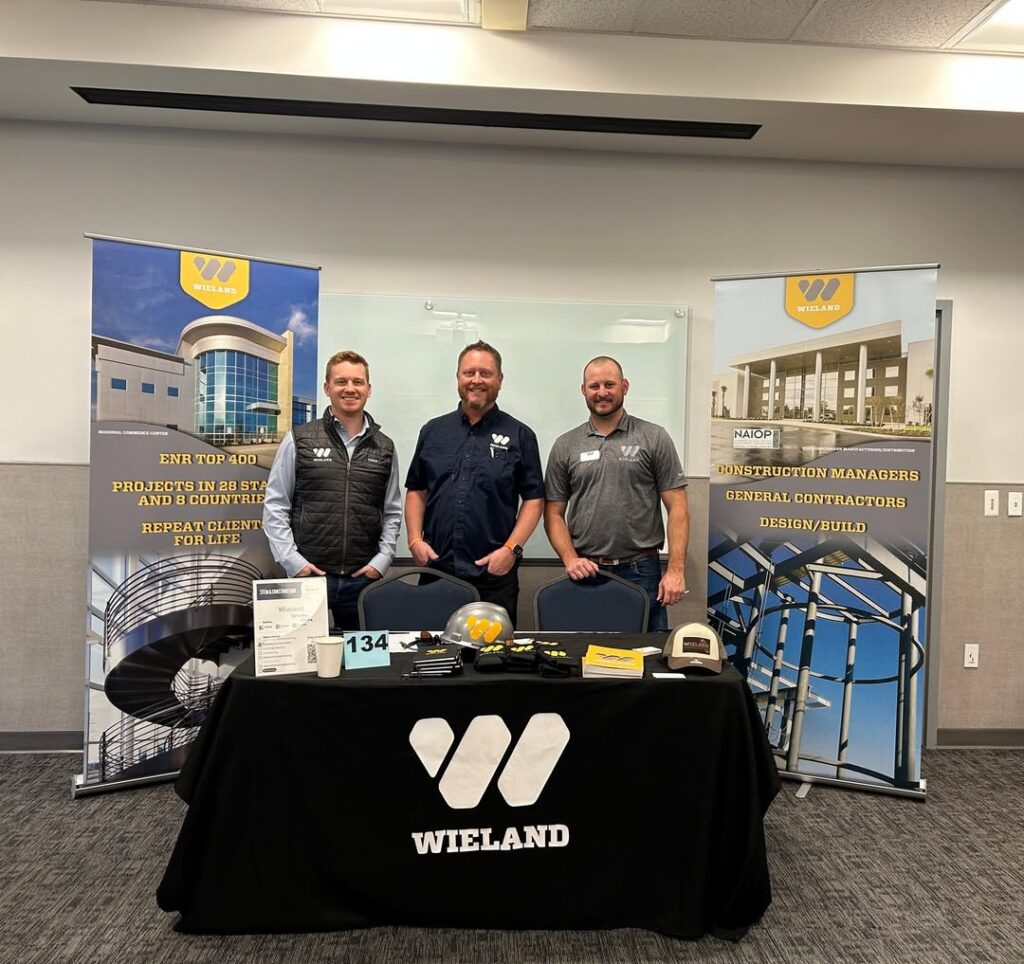 Group gathered at North Florida University for the career fair day