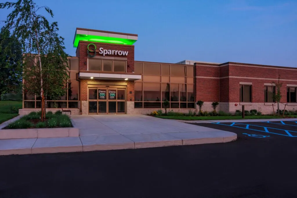 Sparrow front entrance