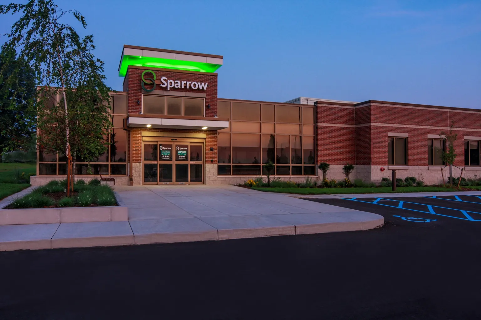 Sparrow front entrance