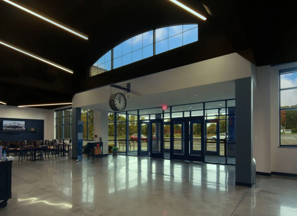 Keystone Church interior front entrance