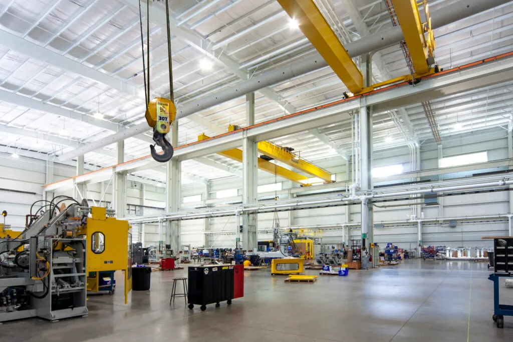 Bekum America Corporation factory floor