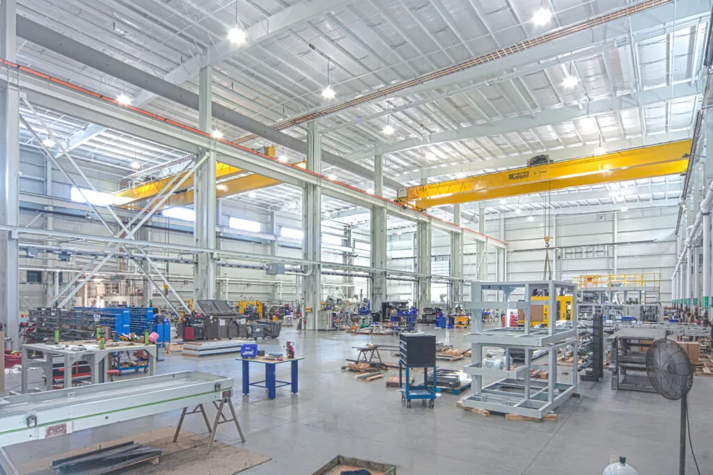 Bekum America Corporation factory floor