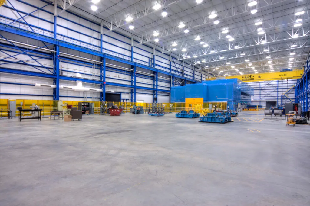 Factory floor wideview