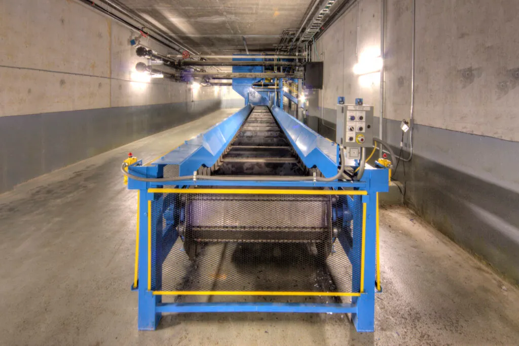 Machinery on factory floor