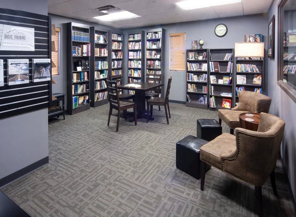 Calvary Baptist Church back room