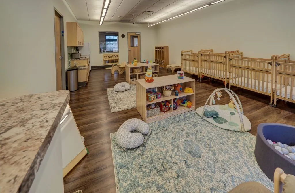 The Learning Tree Child Care Center infant area