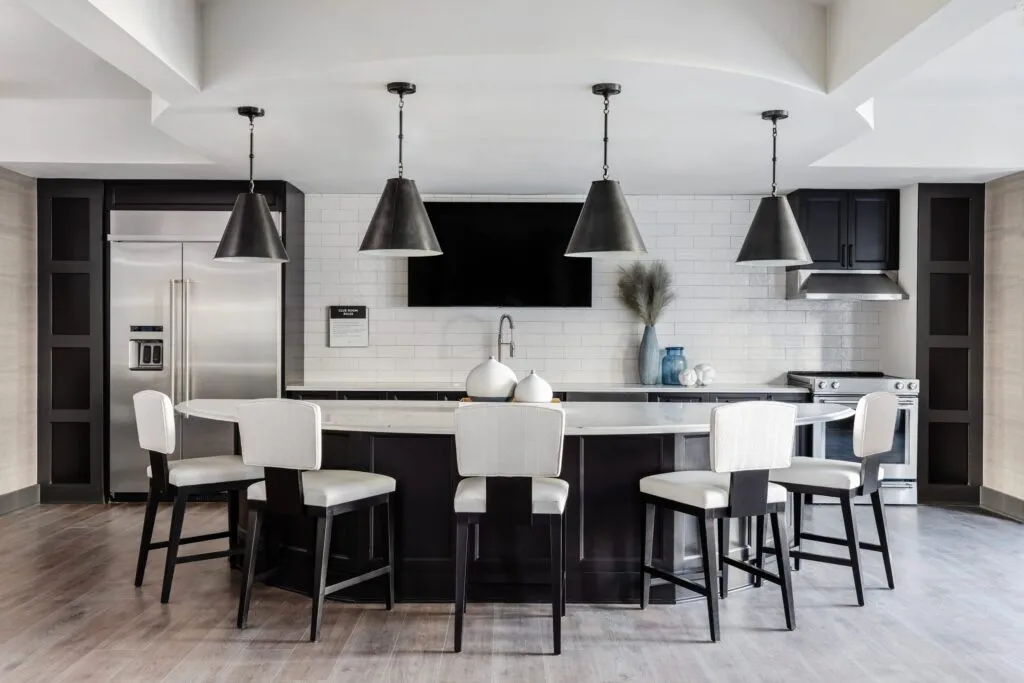 The Cardinal Kitchen interior