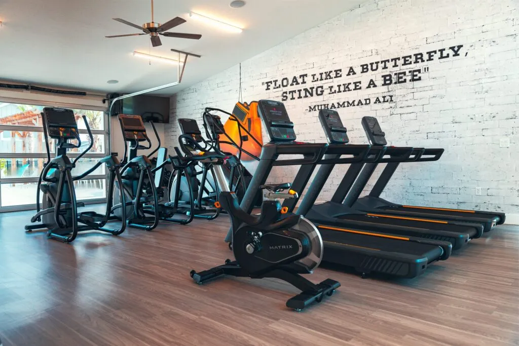 Authentix Suncoast gym area