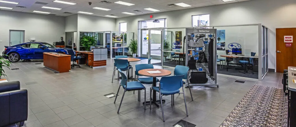 Boyland Auto Car Care sales floor