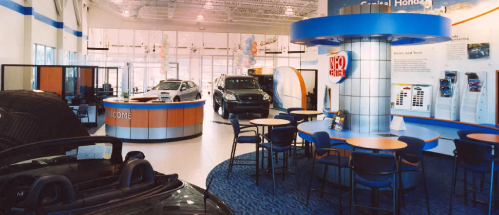 Capital Honda sales floor