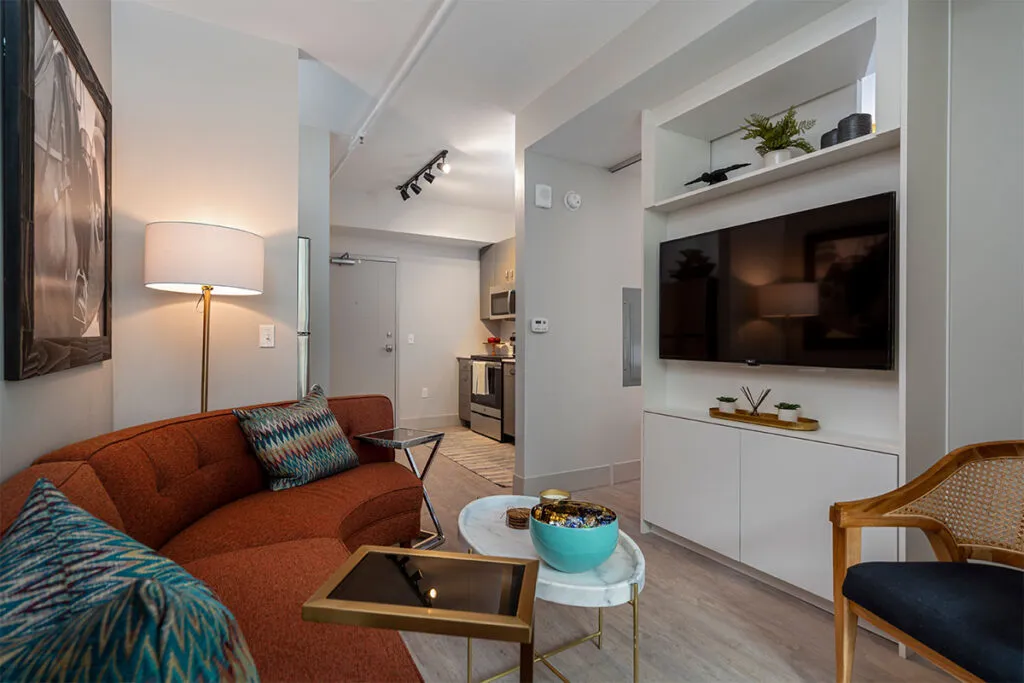 Capitol View Apartments living room