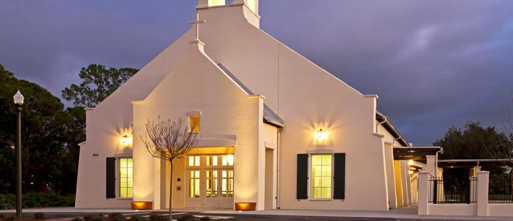 Celebration Community Church exterior front entrance