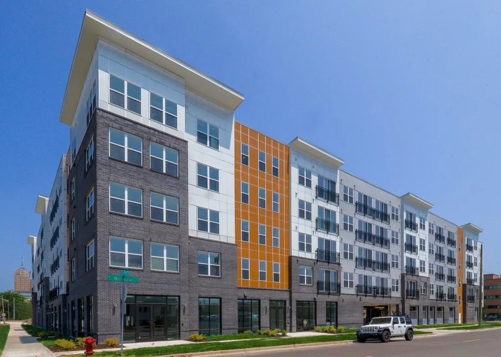 City View Apartments corner exterior