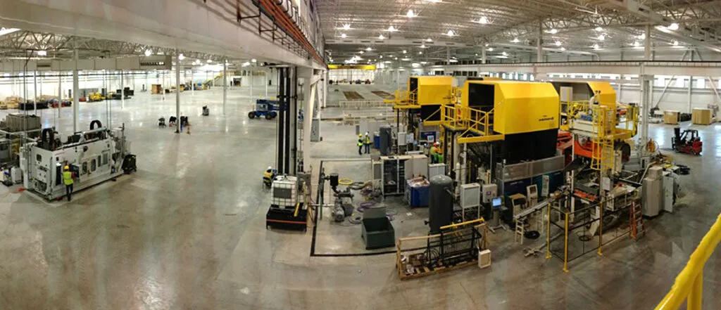 MAGNA International Cosma Casting floor