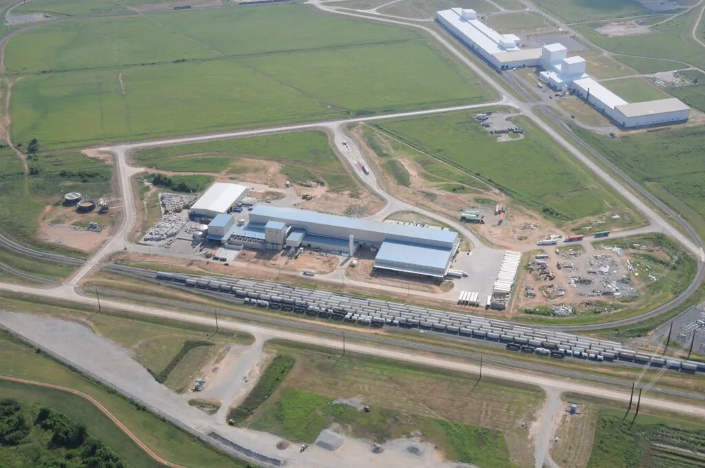 Pratt Paper Louisiana overhead