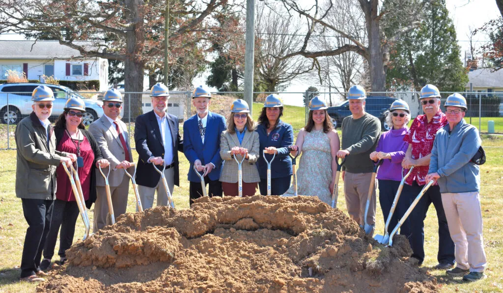 Eaton Rapids Teen Space groundbreaking
