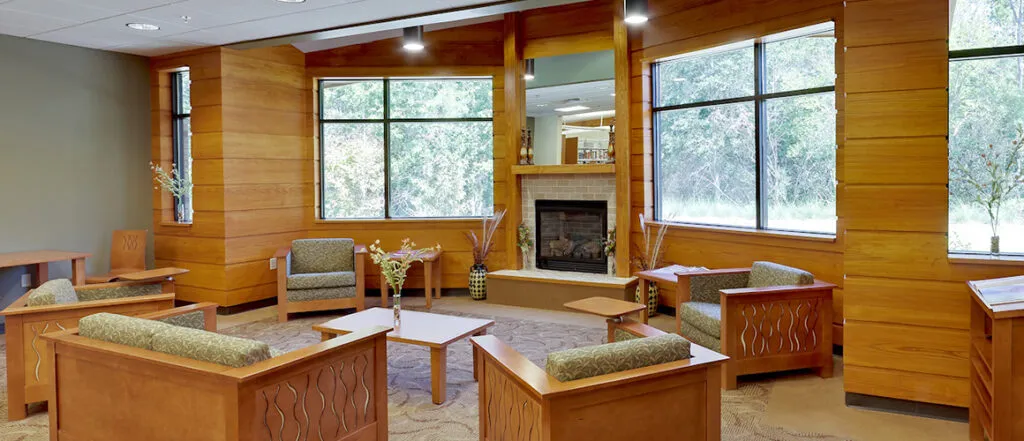 Desoto Parish Library sitting area