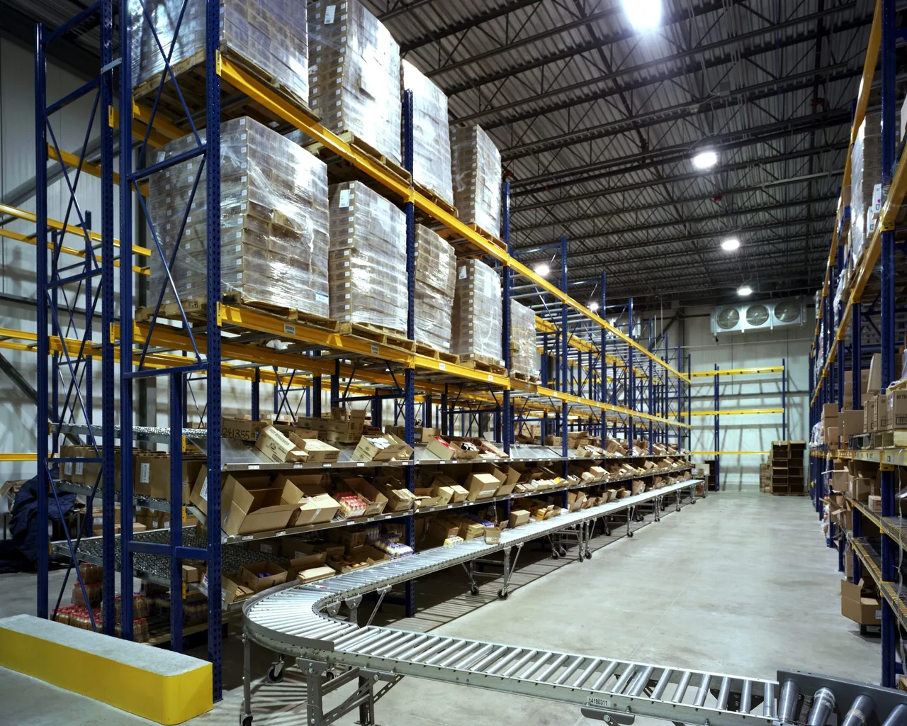 Warehouse floor