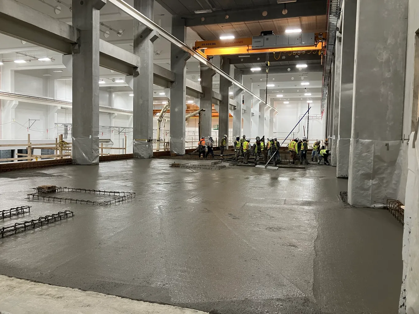 Sofidel Concrete Pour