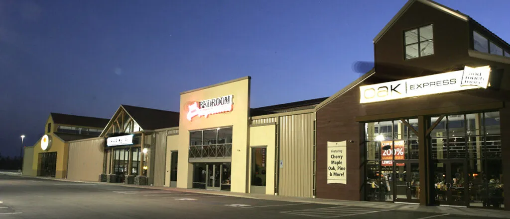 Furniture Row storefronts