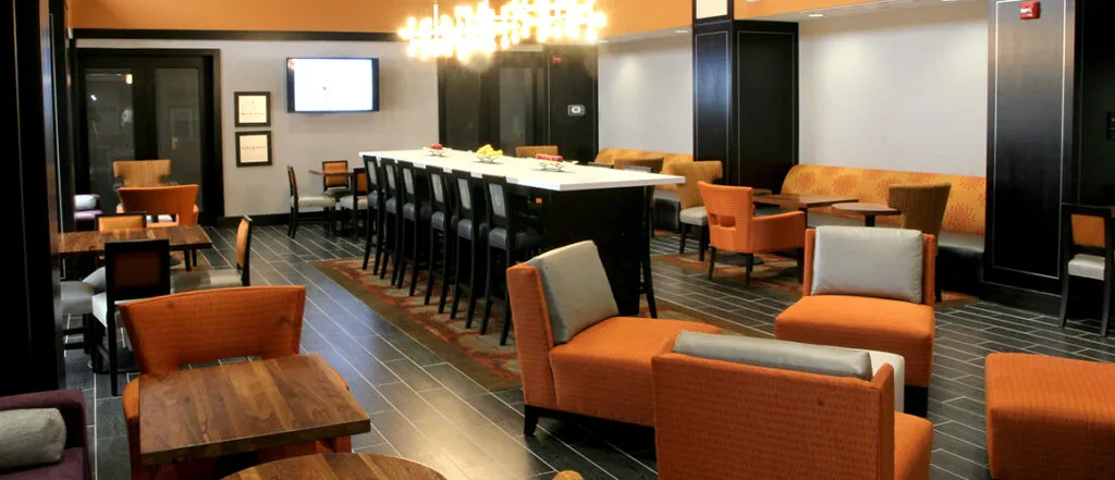Hampton Inn dining area