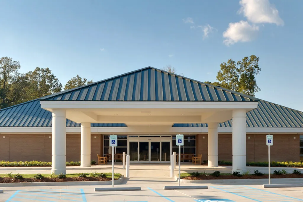 Hardtner Medical Center exterior front entrance