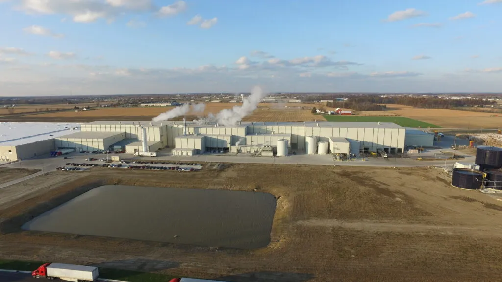 Pratt Paper Ohio overhead