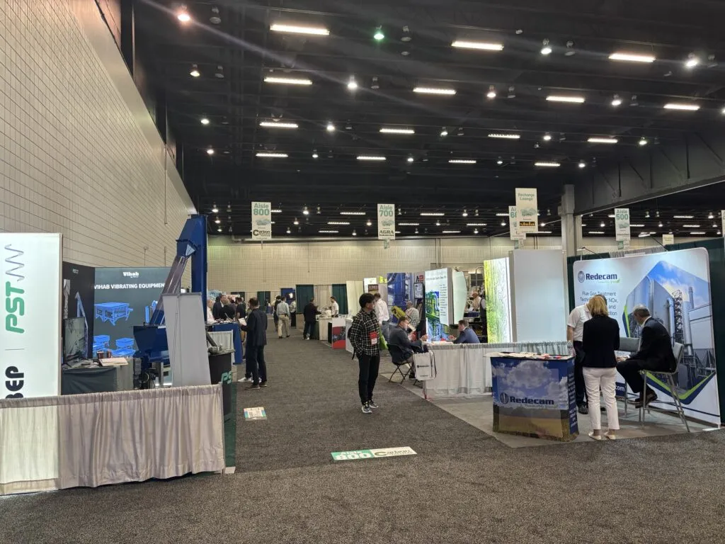 International Biomass Conference & Expo floor