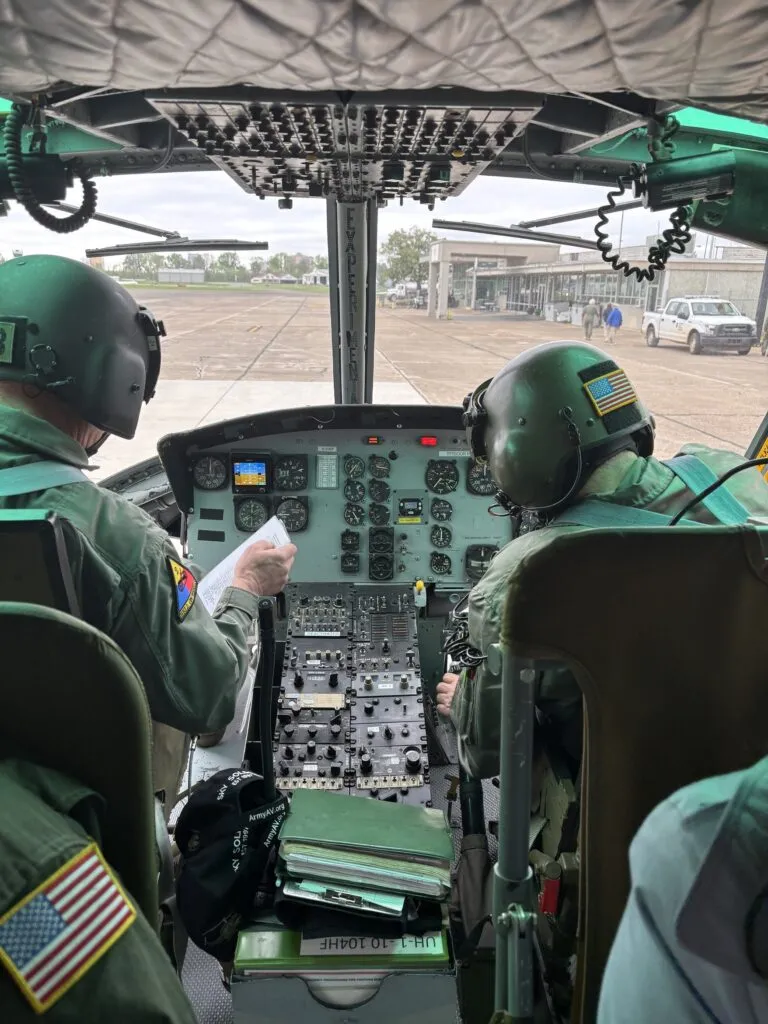 Helicopter cockpit