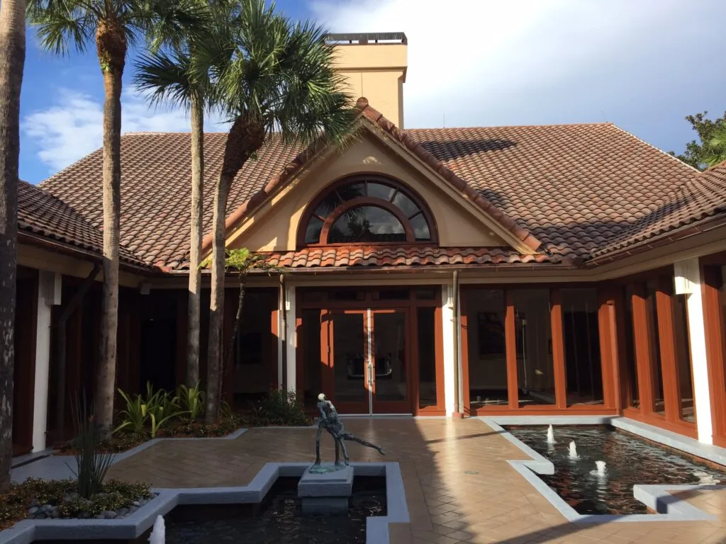 Exterior front entrance