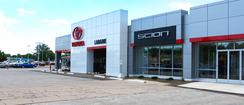 Labadie Toyota exterior front entrance