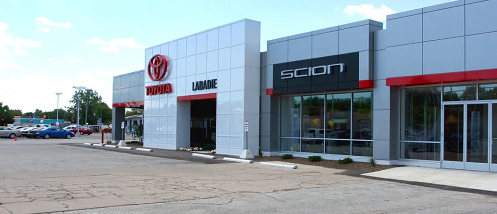 Labadie Toyota exterior front entrance