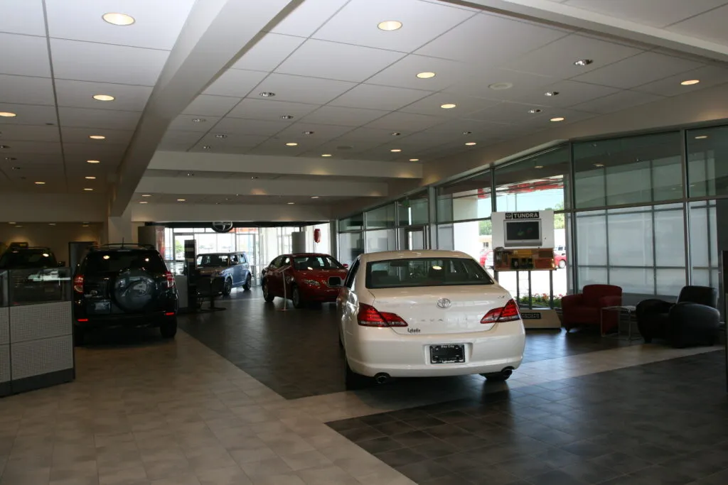 Labadie Toyota sales floor