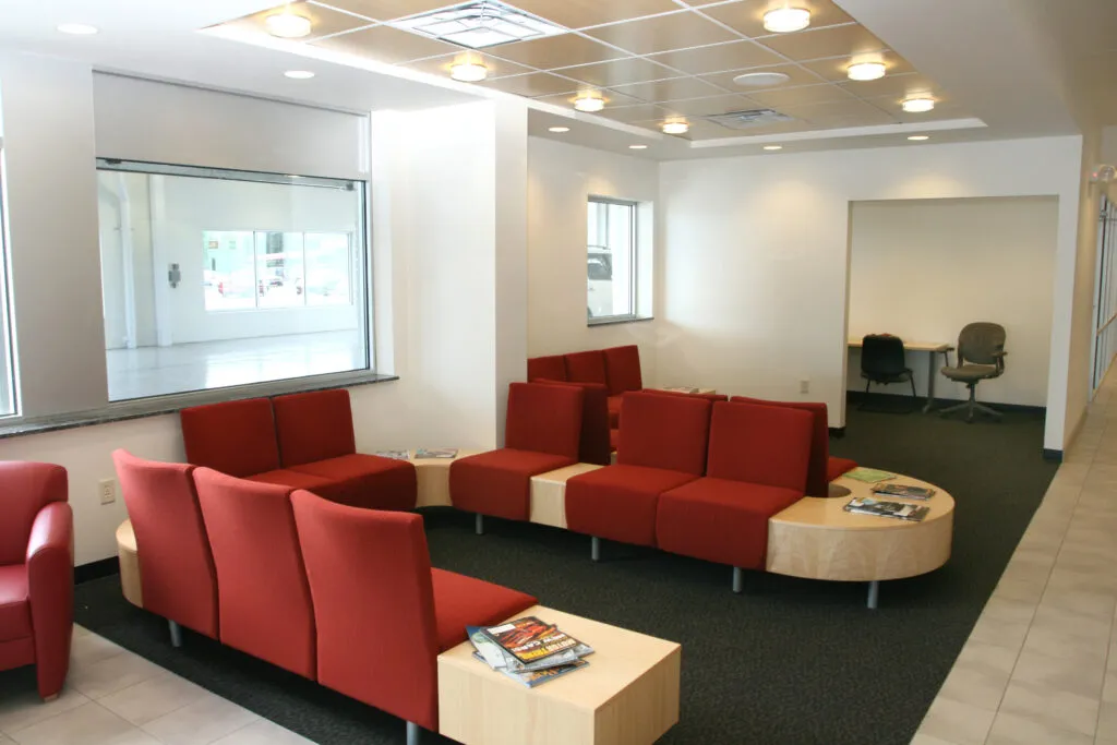 Labadie Toyota waiting area