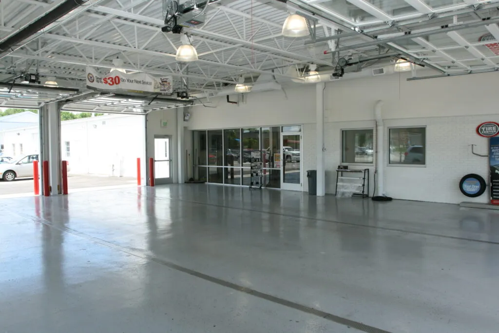 Labadie Toyota service area interior