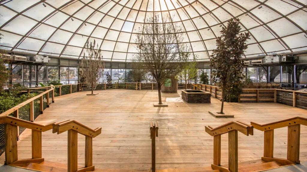 Shreveport Aquarium dome room