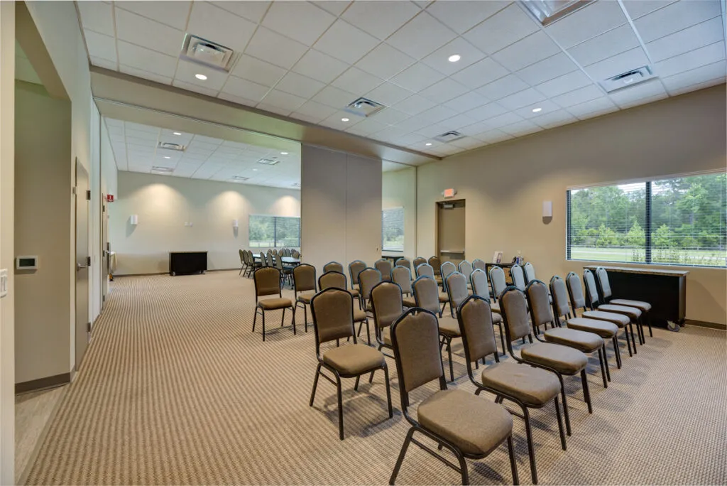 Most Precious Blood Catholic Church interior conference area