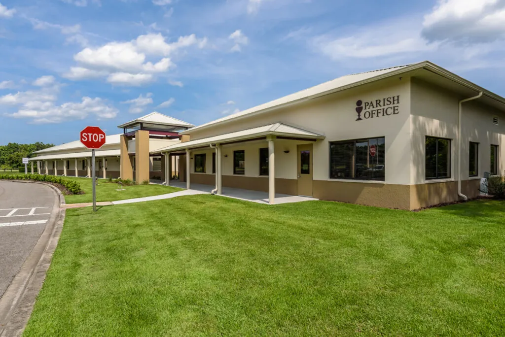 Most Precious Blood Catholic Church office exterior