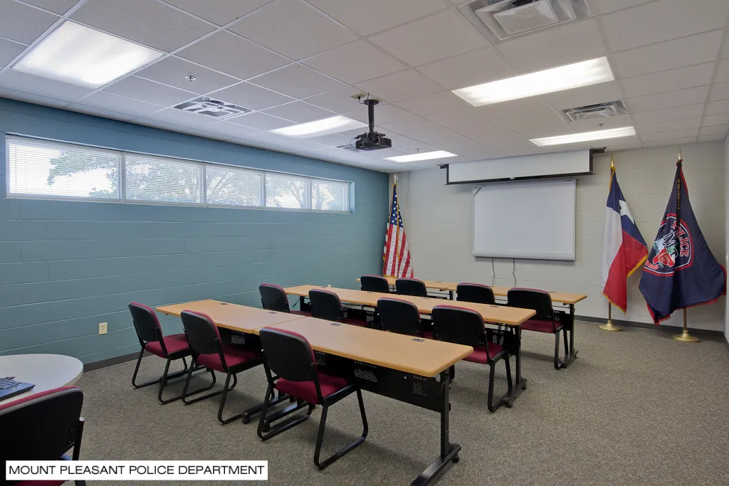 Mt. Pleasant Police Station conference room