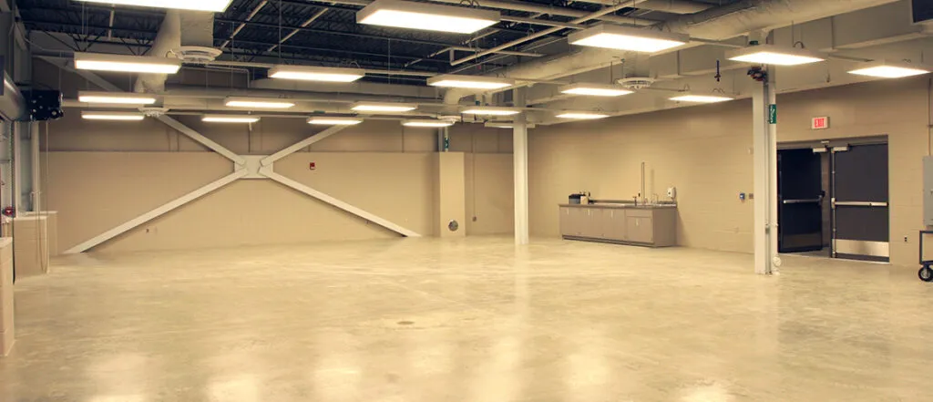 Michigan State University Energy and Automotive Research Lab open floor