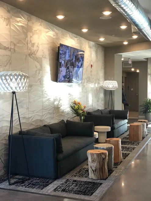 Marketplace Apartments seating area