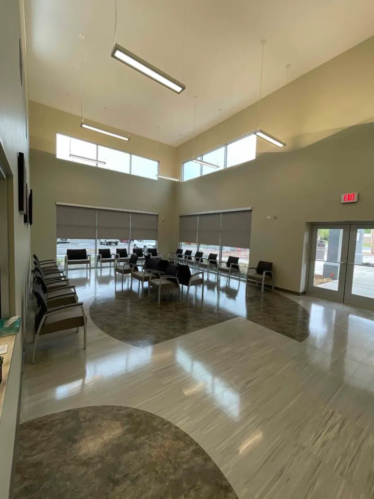 North Caddo Medical Clinic waiting room