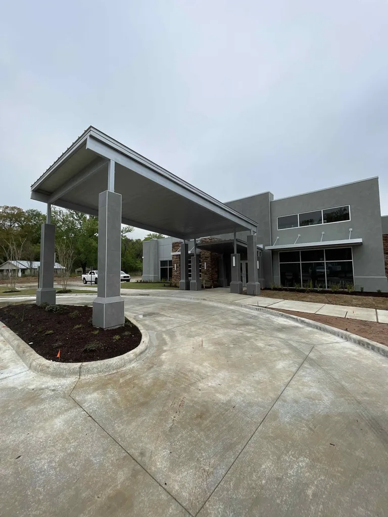 North Caddo Medical Clinic exterior drive