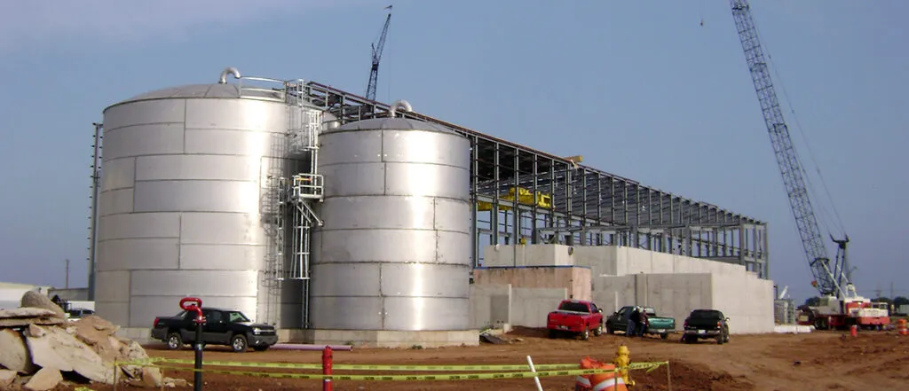 Pratt Industries exterior in progress