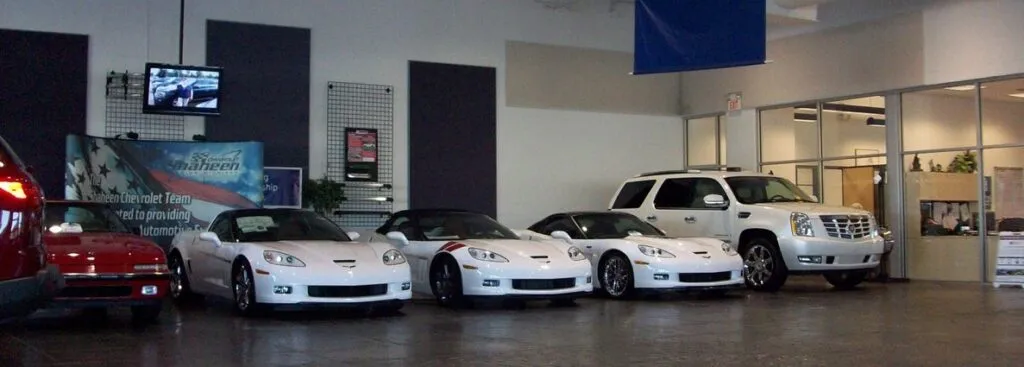 Shaheen Chevrolet sales floor