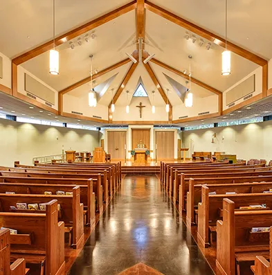 St. Pius X Roman Catholic Church interior