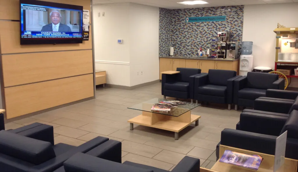 Team One Chevrolet waiting room