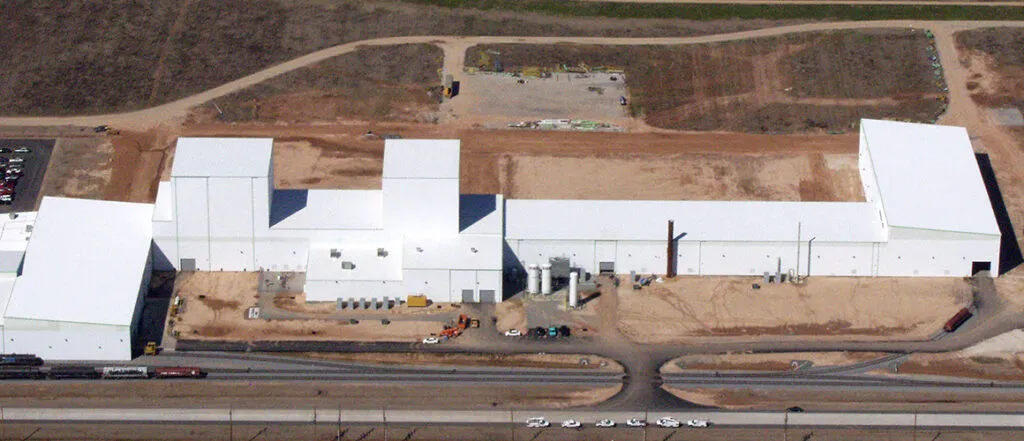 Ternium overhead view