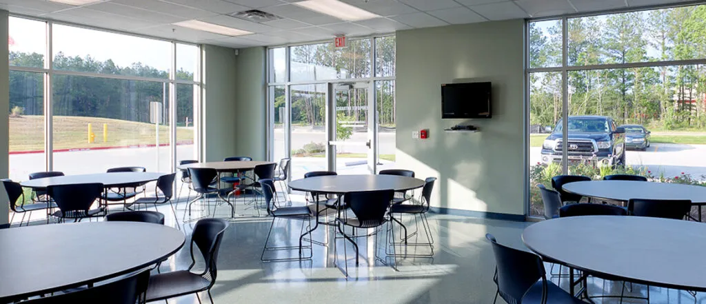 Tire Rack lunch room