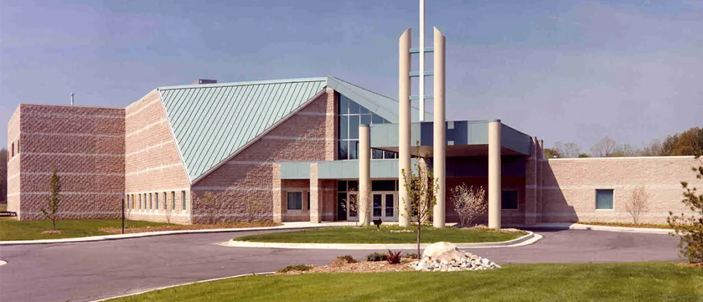 Trinity exterior front entrance